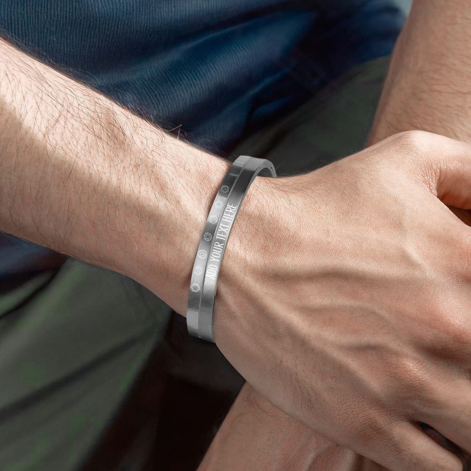 Balance 7 Chakra Kada Bracelet