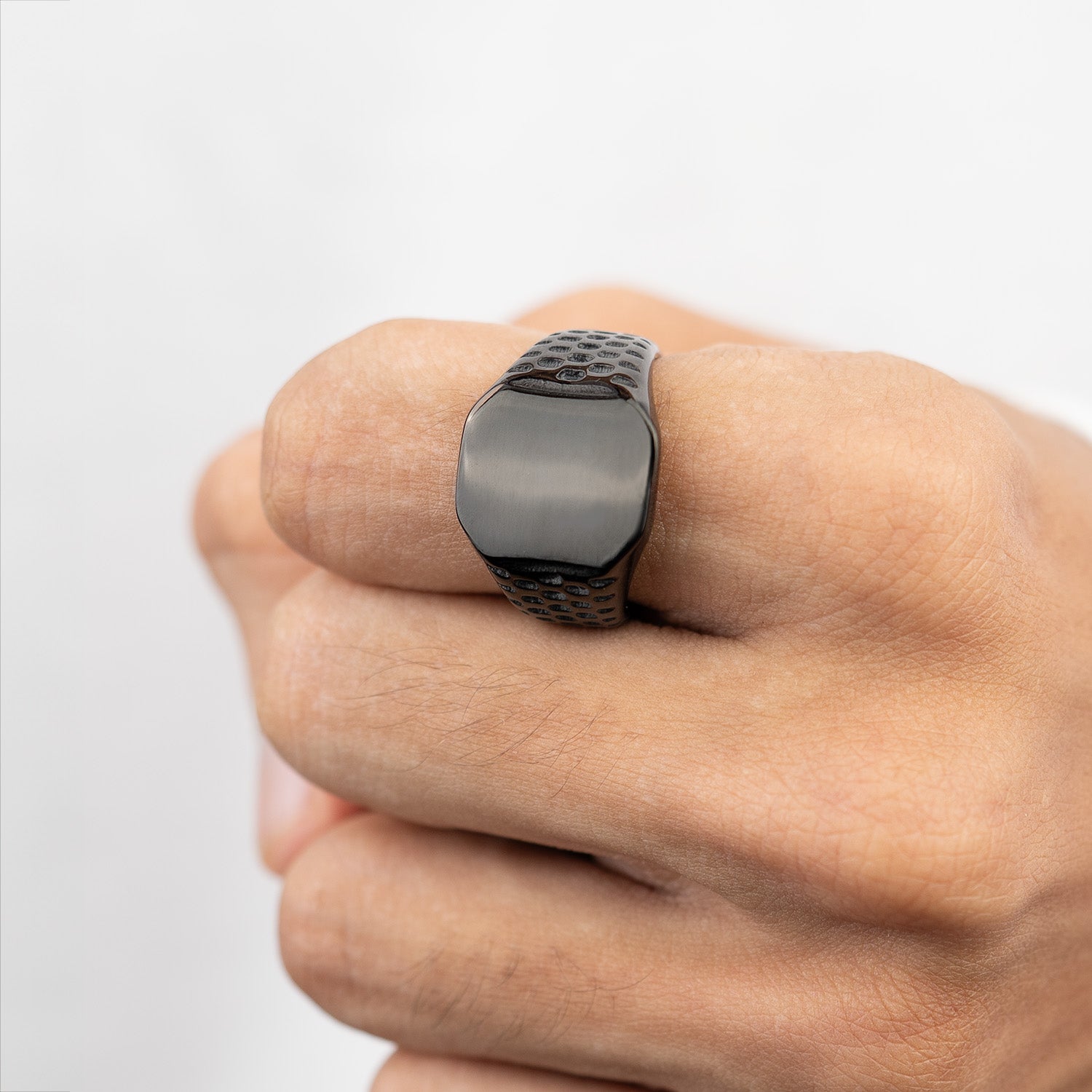 Black Boss Signet Ring