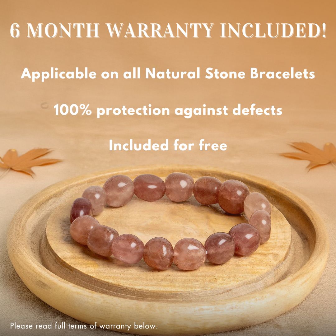 Silver Matrix Hematite Stack Natural Stone Bracelet
