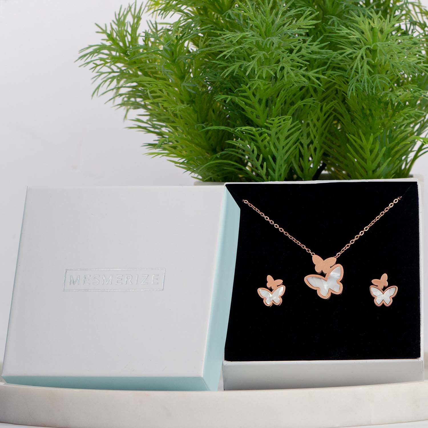 W Premium Jewellery Combo Butterfly Dual