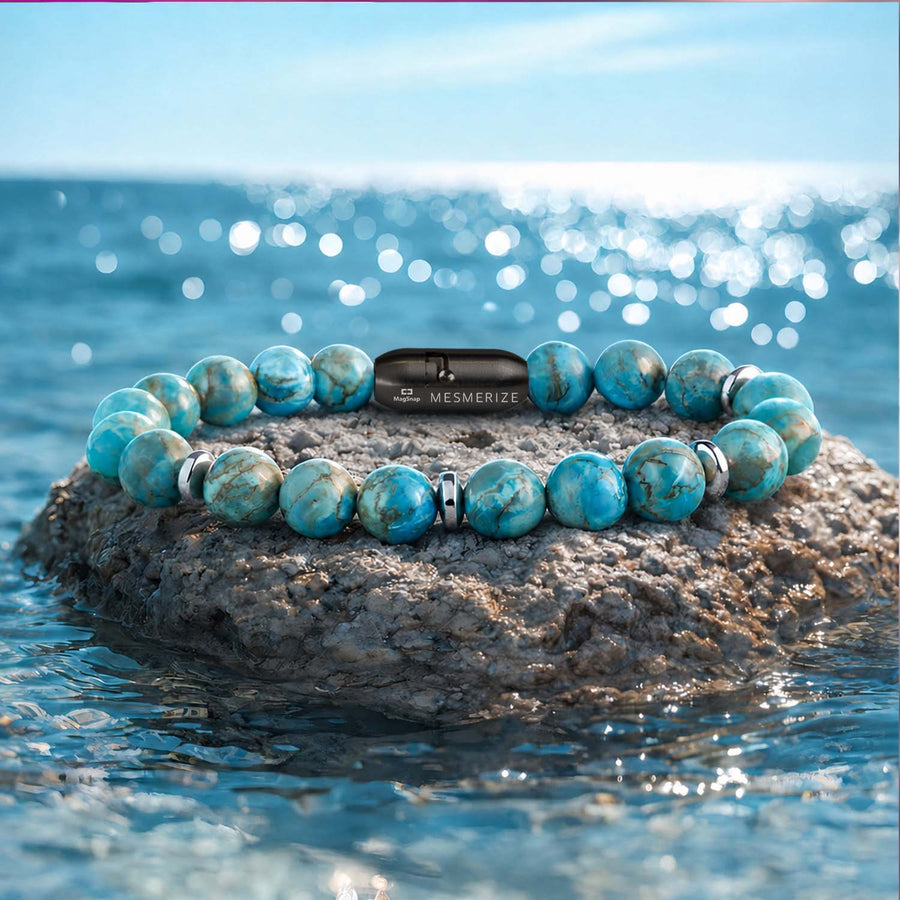 Harmony African Turquoise Natural Stone Bracelet