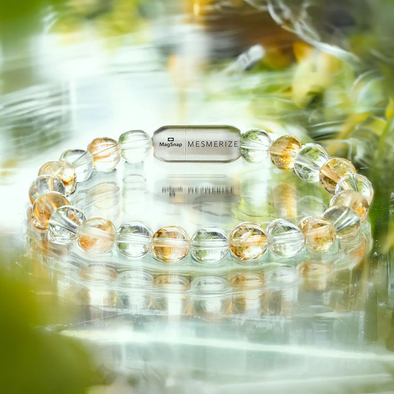 Natural Stone Jewellery Bracelet Citrine MagSnap