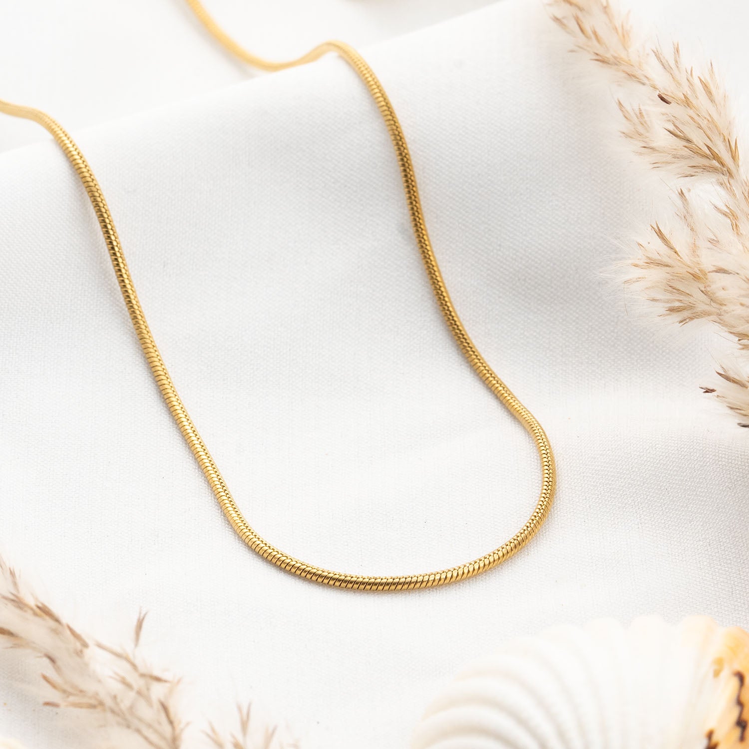 Aura Chain Necklace Gold