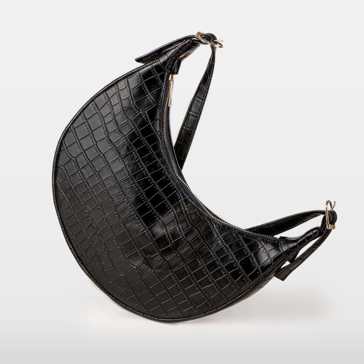 Crescent Black Moon Bag