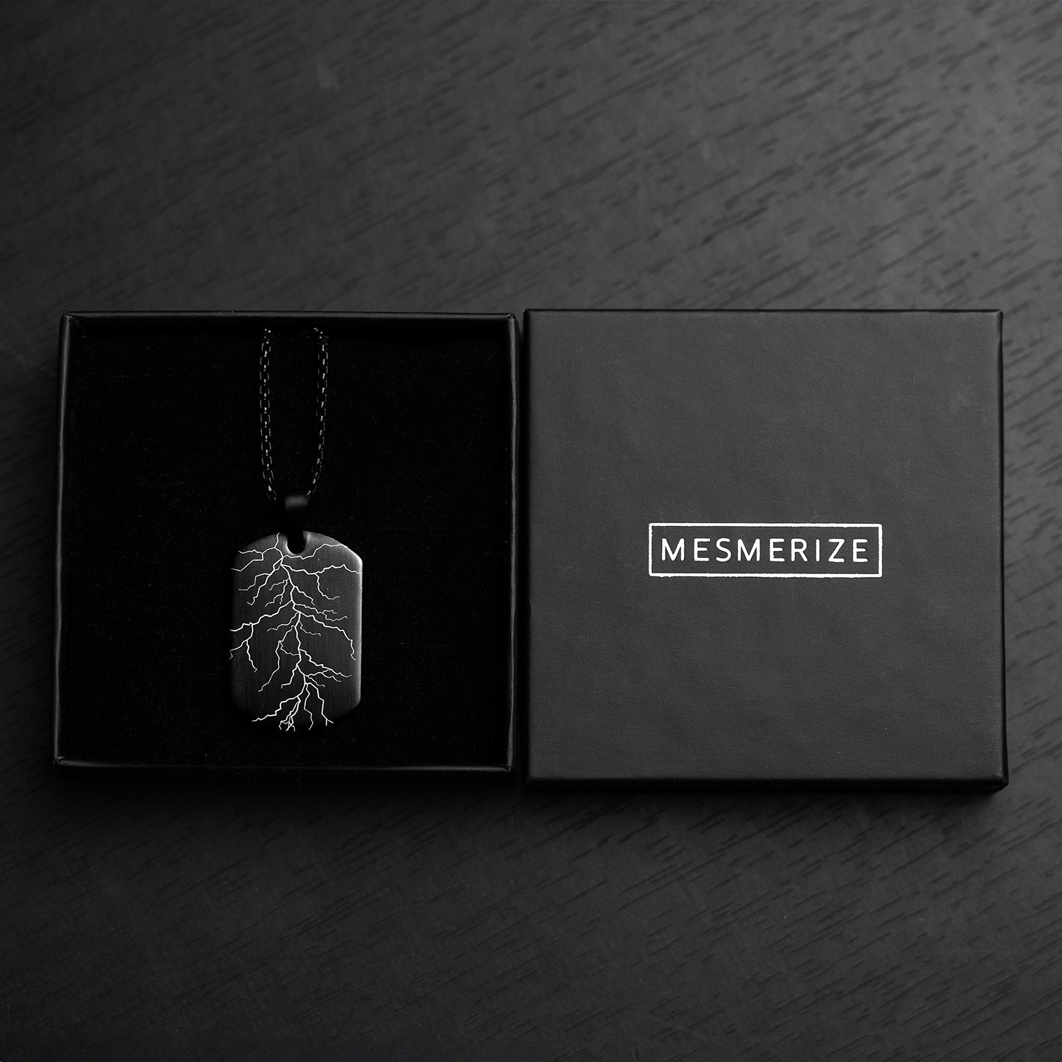 Electro Pulse Army Dog Tag Necklace