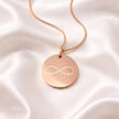 Infinity Circle Necklace