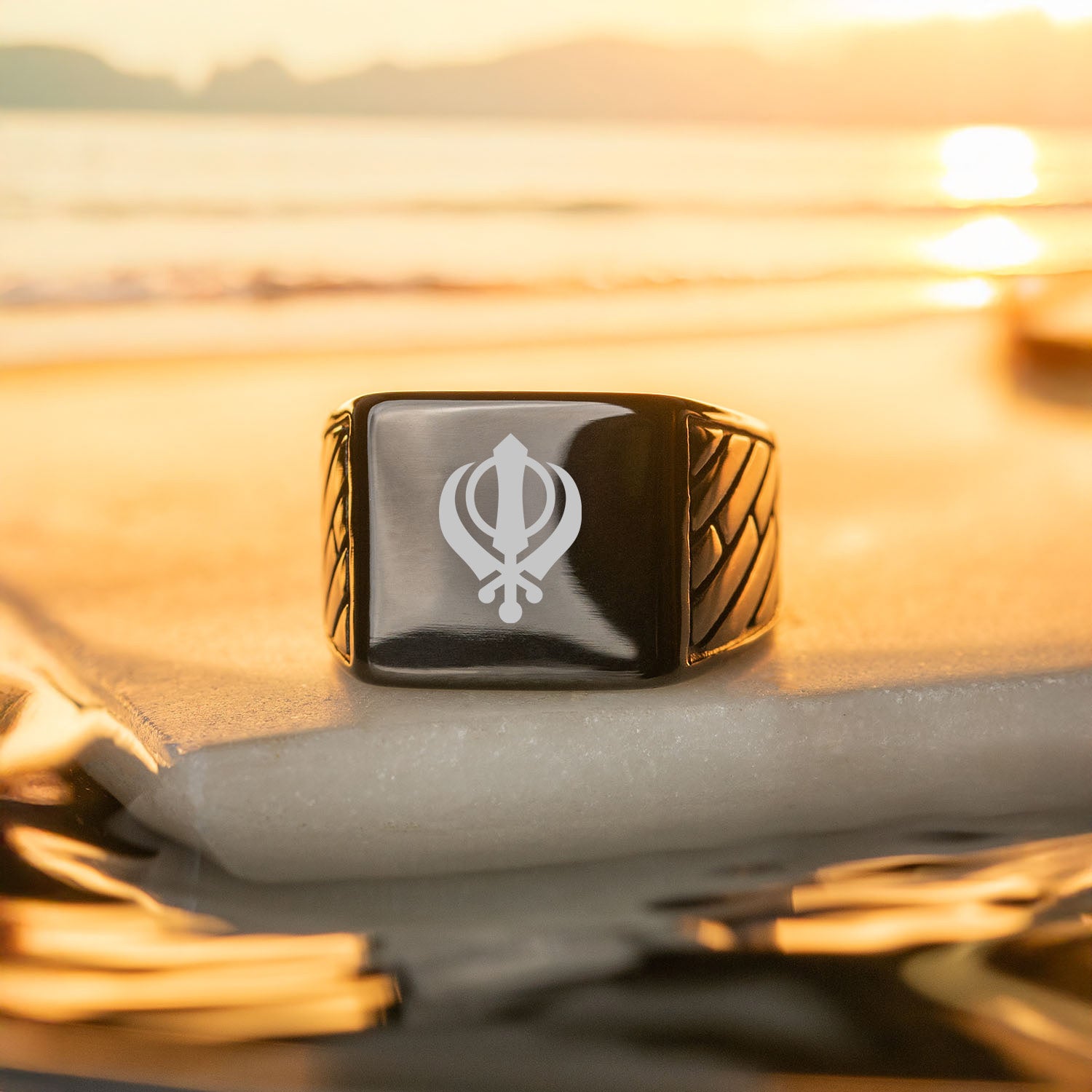 Khanda Hercules Ring