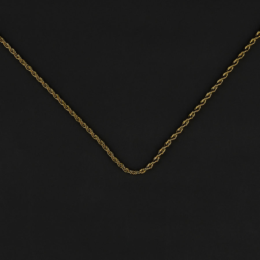 Oscar Rope Chain 2mm Necklace
