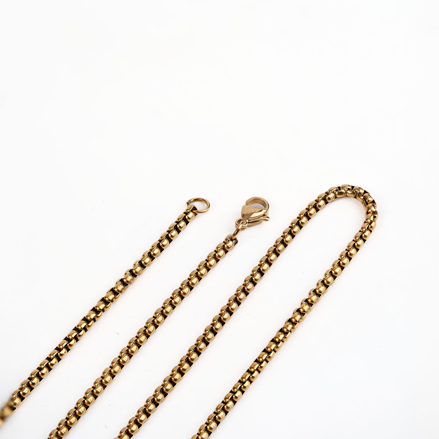 Poseidon Popcorn Necklace Gold