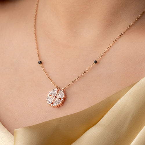 Diamond Heart Clover