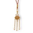 Shakti Pure Silver Plated Lumba Rakhi