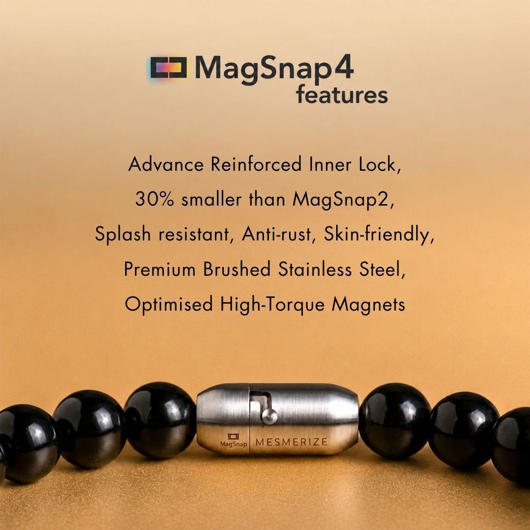 Resilient Labradorite Natural Stone Bracelet With MagSnap 2