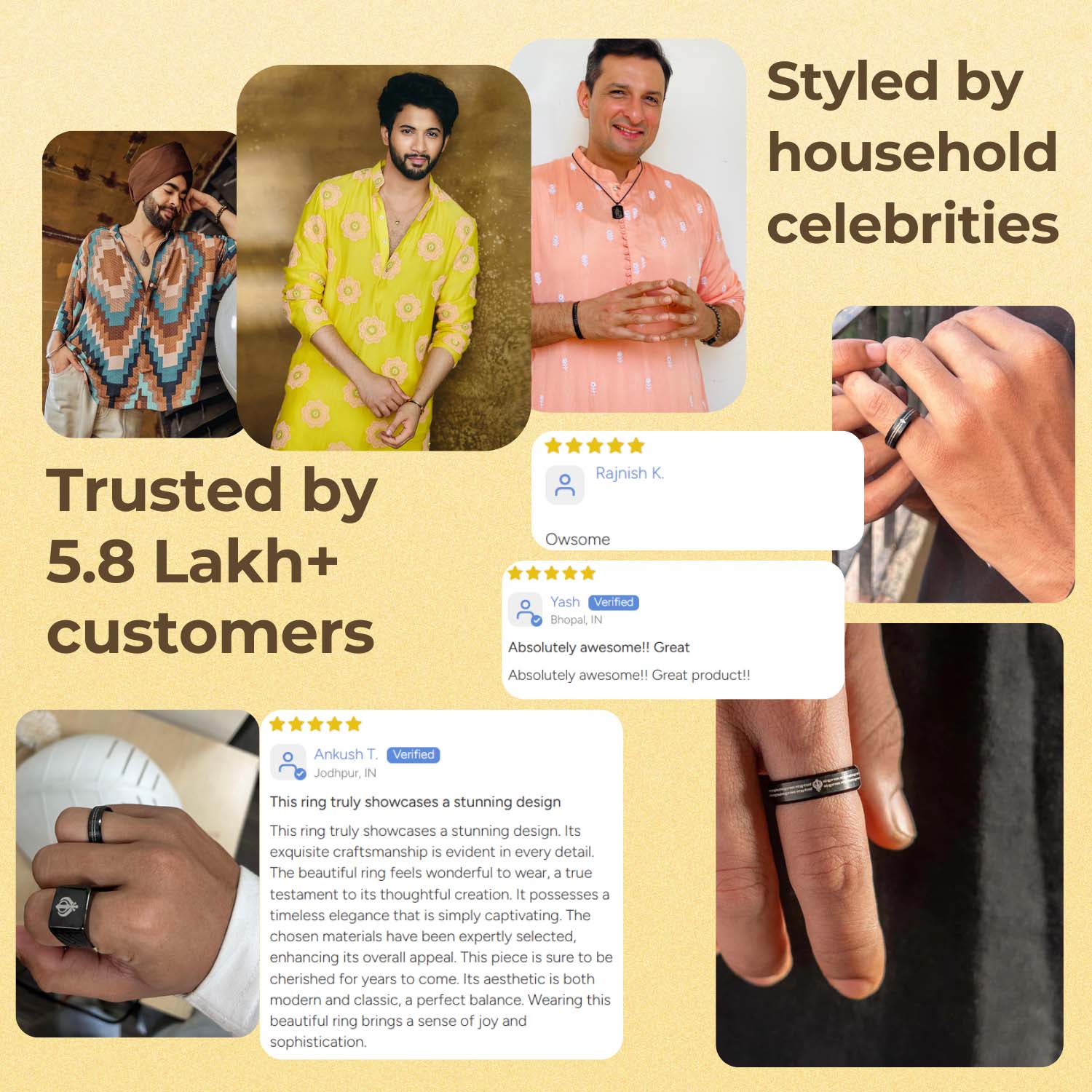 Khanda Hercules Ring