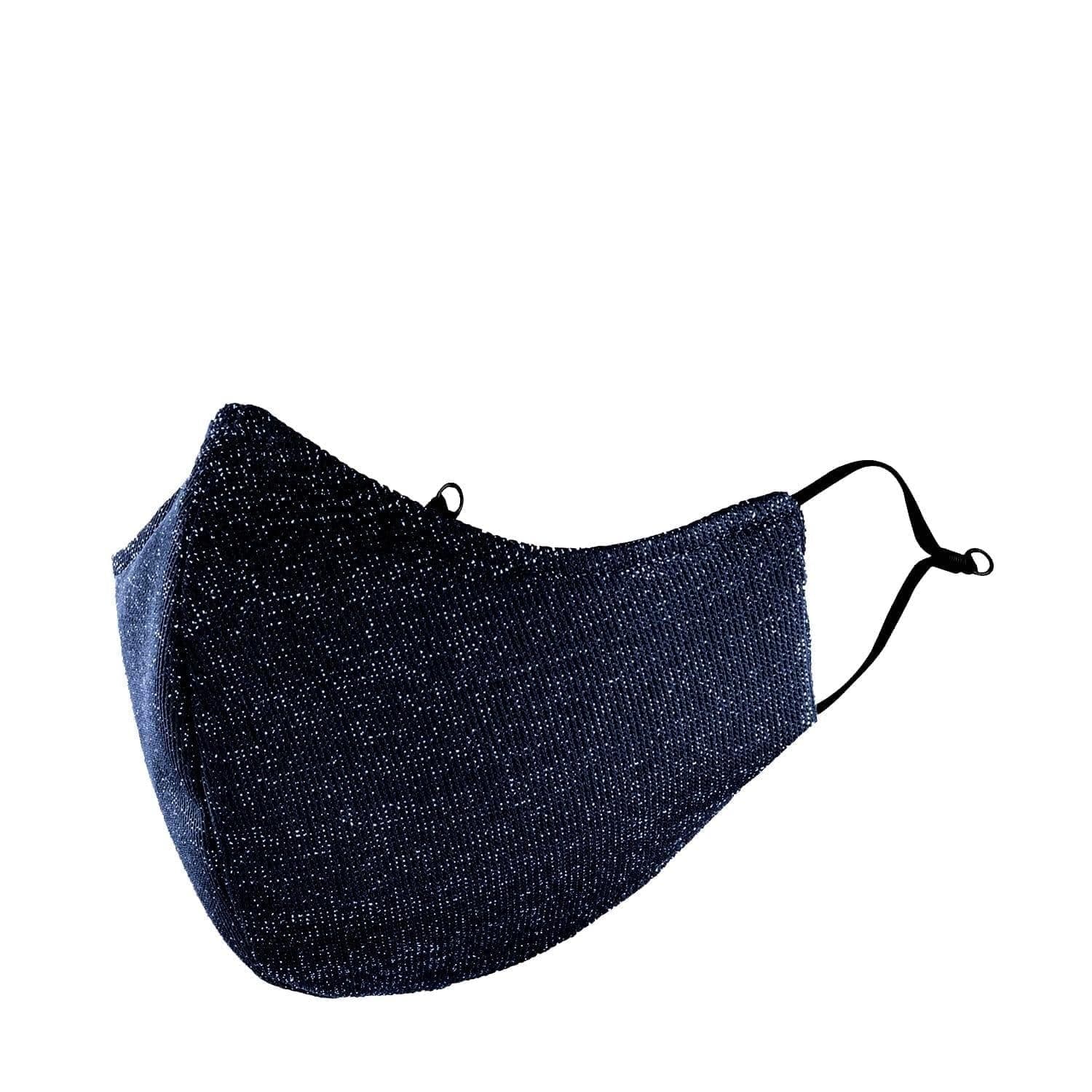 Space Blue Teens Sparkle Aero Mask